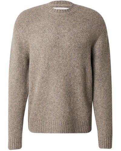 Abercrombie & Fitch Pullover 'fuzzy perfect' - Grau