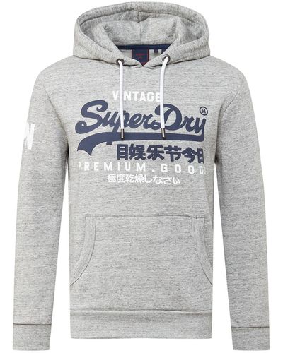Superdry S VL NS Hood Hooded Sweatshirt - Grau