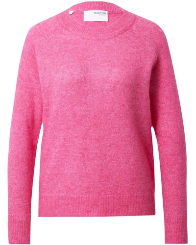SELECTED Pullover 'lulu' - Pink