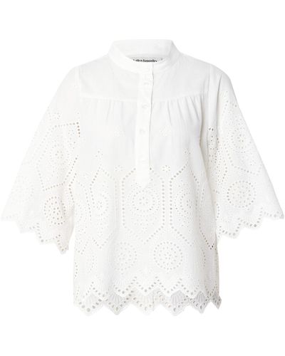 Lolly's Laundry Bluse 'louise' - Weiß