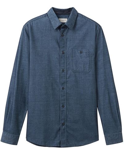 Tom Tailor Hemd - Blau