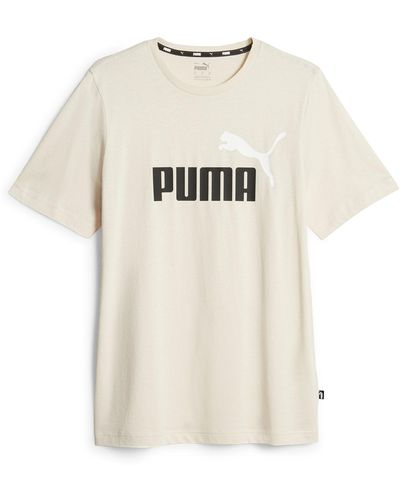 PUMA Sportshirt 'essentials' - Natur