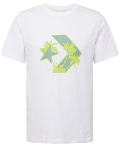 Converse T-shirt 'star' - Weiß