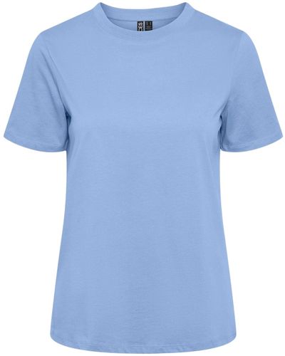 Pieces T-shirt 'ria' - Blau