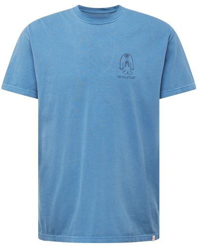 Revolution T-shirt - Blau