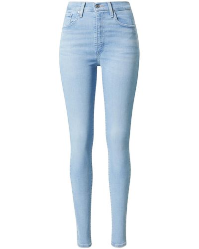 Levi's Jeans 'mile high super skinny' - Blau