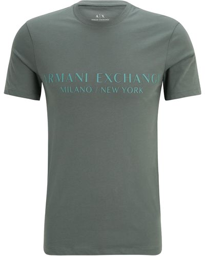 Armani Exchange T-shirt - Grün