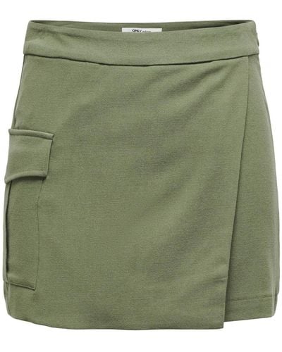 ONLY Shorts 'corinna' - Grün