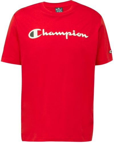 Champion T-Shirt (1-tlg) - Rot