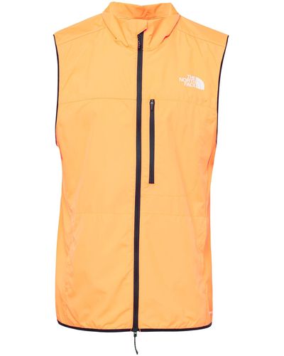 The North Face Sportweste 'higher run wind vest' - Orange