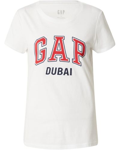 Gap T-shirt 'dubai' - Weiß