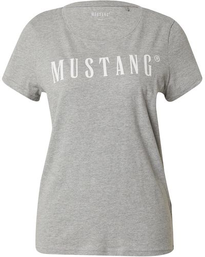 Mustang T-shirt 'alma' - Grau