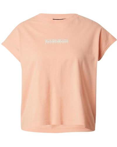 Napapijri T-shirt 'tahi' - Pink
