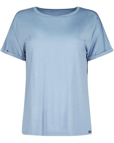 SKINY T-shirt 'every night' - Blau