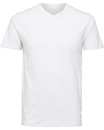 SELECTED T-shirt - Weiß