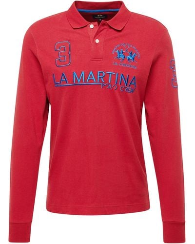 La Martina Poloshirt - Rot
