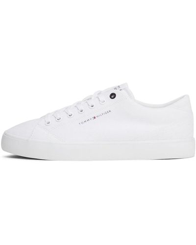 Tommy Hilfiger Sneaker 'essential' - Weiß