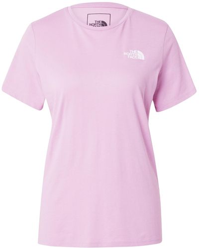 The North Face Funktionsshirt 'foundation mountain' - Pink