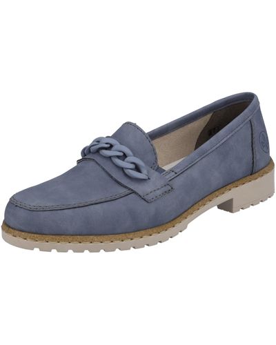 Rieker Slipper - Blau