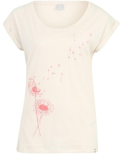 Iriedaily Iriedaily t-shirt 'pusteblume' - Natur