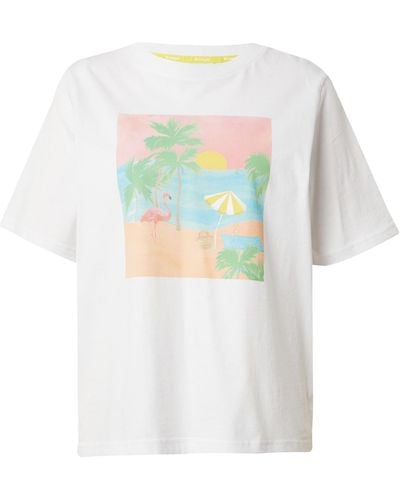 Numph T-shirt 'holli' - Weiß