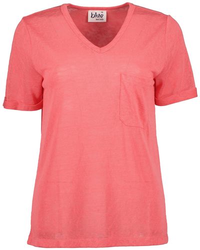 Blue Seven T-shirt - Pink