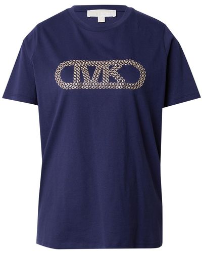 MICHAEL Michael Kors T-shirt 'grommet empire' - Blau
