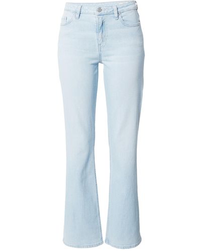 Esprit 7/8-Jeans (1-tlg) Plain/ohne Details, Weiteres Detail - Blau