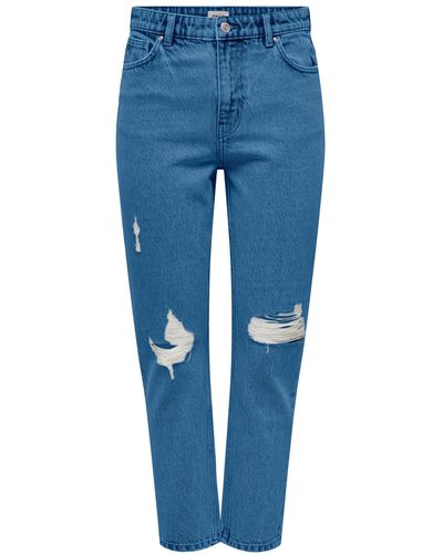 Only Petite Jeans 'jagger' - Blau