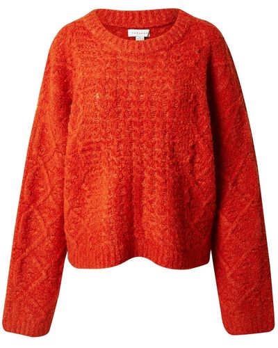 TOPSHOP – strickpullover - Rot