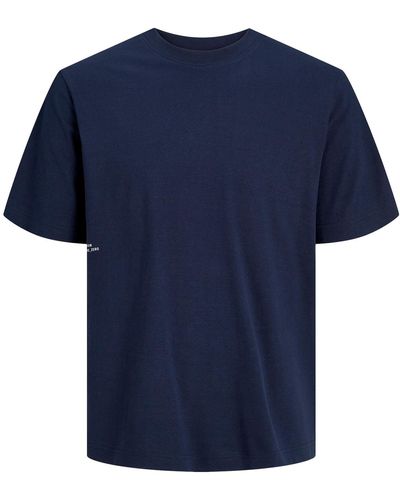 Jack & Jones T-Shirt SIGNAL (1-tlg) - Blau