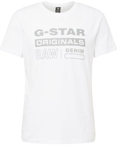 G-Star RAW T-Shirt (1-tlg) - Weiß