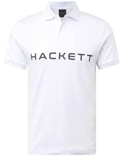Hackett Poloshirt 'essential' - Weiß