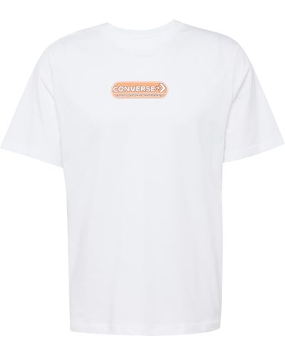 Converse T-shirt 'classic skateboarding' - Weiß