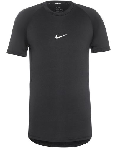 Nike Funktionsshirt 'pro' - Schwarz