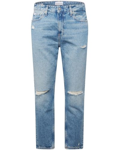 Calvin Klein Jeans 'dad jeans' - Blau