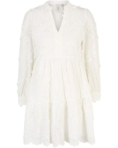 Y.A.S Petite Kleid 'menusa' - Weiß