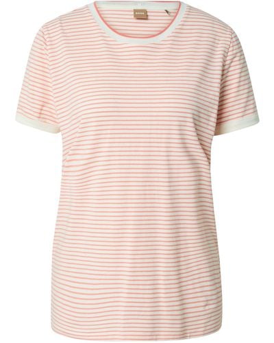 BOSS T-shirt 'emasa' - Pink