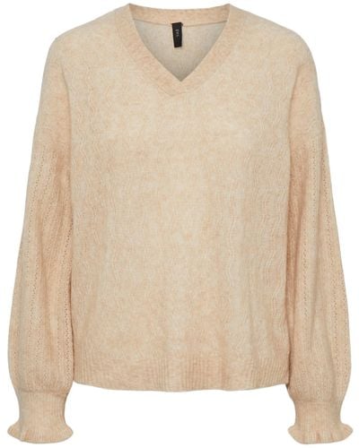 Y.A.S Pullover 'hush' - Natur