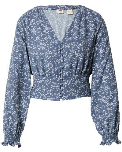 Levi's Bluse 'tamara ls blouse' - Blau