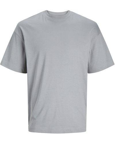 Jack & Jones Rundhalsshirt JJEURBAN EDGE TEE SS O-NECK NOOS - Grau