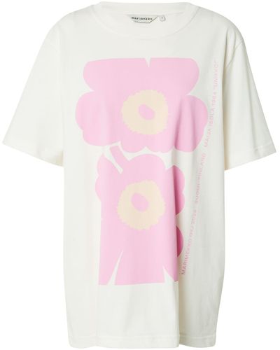Marimekko T-shirt 'embla unikko' - Pink