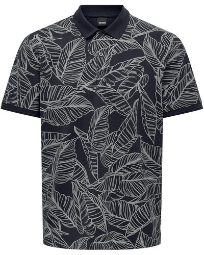 Only & Sons Shirt 'vail' - Schwarz