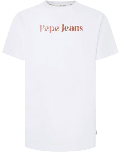 Pepe Jeans T-shirt 'clifton' - Weiß
