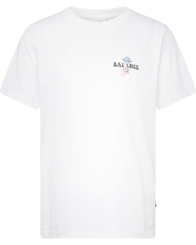 Dedicated T-shirt 'stockholm' - Weiß