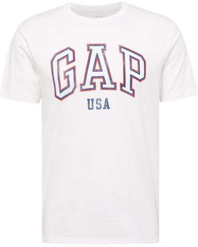 Gap T-shirt 'arch' - Weiß
