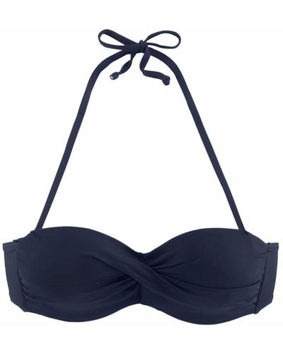 Lascana Bikini-top 'sofia' - Blau