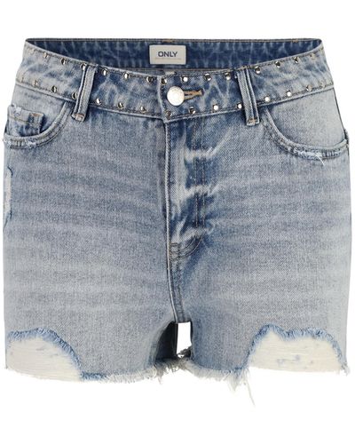 Only Petite Shorts 'pacy' - Blau