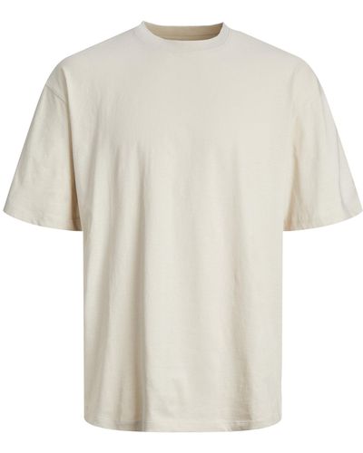 Jack & Jones T-Shirt JJEBRADLEY TEE SS O-NECK NOOS - Weiß