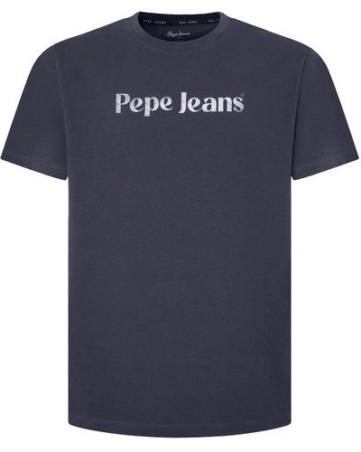 Pepe Jeans T-shirt 'clifton' - Blau